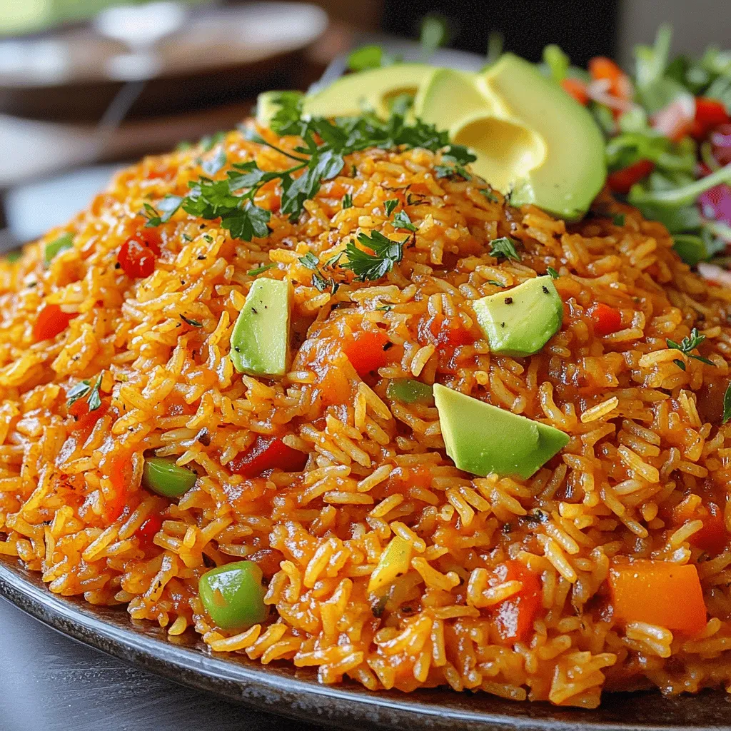 Jollof Rice is not just a dish; it’s a celebration on a plate. Revered as a staple in West African cuisine, Jollof Rice has earned its place as a beloved favorite in homes and at gatherings across the region. This one-pot dish is characterized by its vibrant tomato base, aromatic spices, and perfectly cooked rice, making it a centerpiece for cultural celebrations, family reunions, and festive occasions.