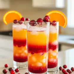 In recent years, there has been a noticeable shift in beverage trends, with mocktails gaining immense popularity. These non-alcoholic cocktails have become a staple at social gatherings, brunches, and family celebrations, appealing to those who prefer a sophisticated drink without the side effects of alcohol. The rise of the mocktail culture reflects a growing awareness of health and wellness, as more people seek out refreshing beverages that are vibrant, flavorful, and made from natural ingredients. Among the myriad of mocktails available, the Cranberry Sunrise Mocktail stands out as a delicious and visually stunning choice.