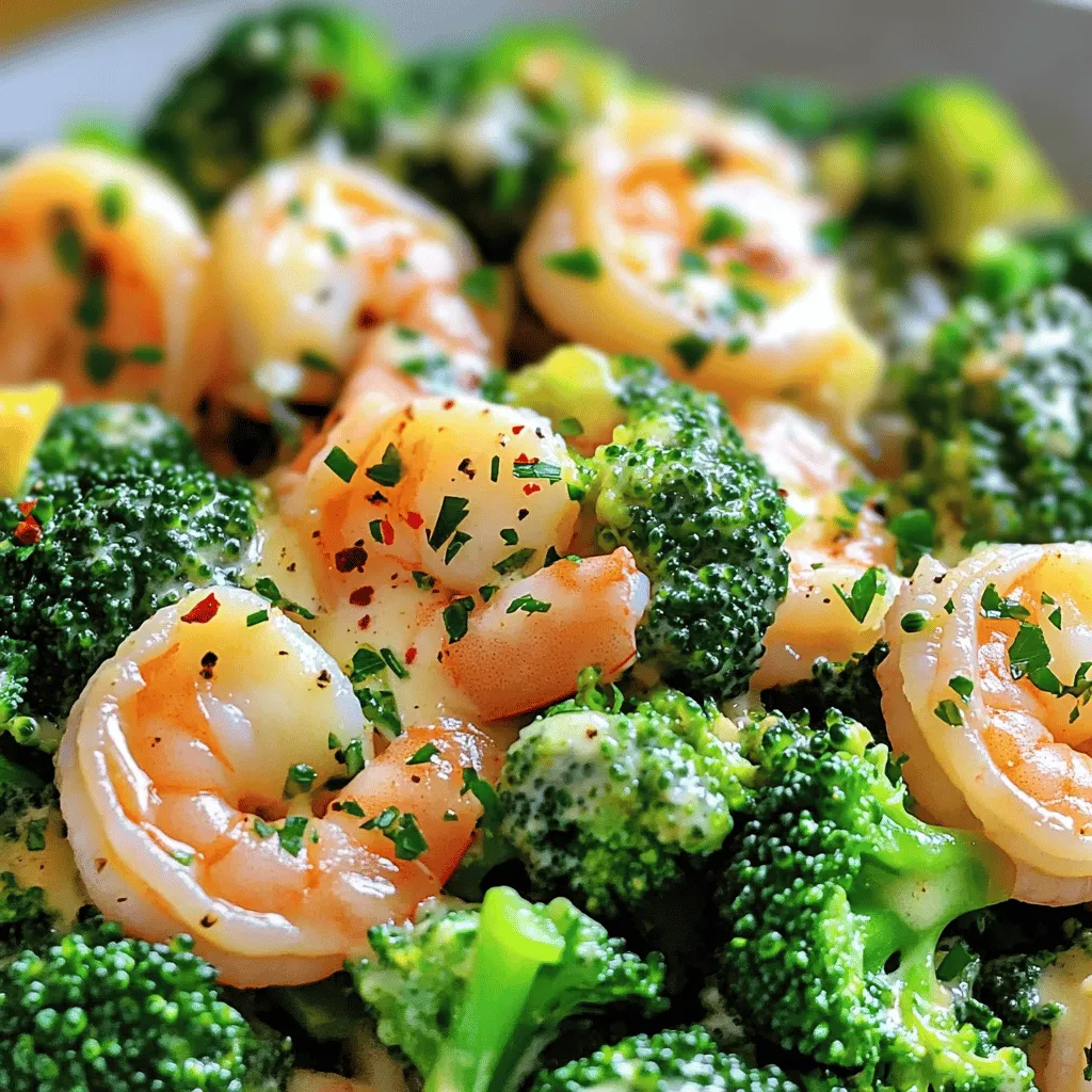 Garlic Butter Shrimp & Broccoli Delight is a dish that perfectly embodies the essence of quick, nutritious cooking without sacrificing flavor. This vibrant and satisfying meal combines succulent shrimp with crunchy broccoli, all enveloped in a rich garlic butter sauce that tantalizes the taste buds. Whether you're a busy professional, a parent on the go, or simply someone who enjoys a hearty dinner without spending hours in the kitchen, this recipe is an ideal choice.