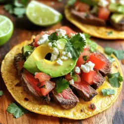 Tostadas de Beef Carne Asada are a culinary delight that captures the vibrant spirit of Mexican cuisine. Tostadas are flat, crispy tortillas that serve as a versatile base for a variety of toppings, with carne asada being one of the most favored. This dish is not just about satisfying hunger; it's a celebration of flavors, textures, and cultural heritage. Originating from Mexico, tostadas are often enjoyed in casual dining settings, making them perfect for gatherings, family dinners, or a simple weeknight meal.