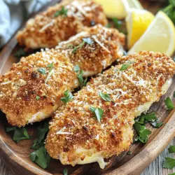 If you’re on the lookout for a dish that balances ease of preparation with irresistible flavor, look no further than Easy Garlic Parmesan Crusted Chicken. This recipe is a culinary gem that effortlessly combines a crunchy, cheesy crust with succulent, juicy chicken. Whether you’re whipping up dinner for a busy weeknight or impressing guests at a special gathering, this dish checks all the boxes for a crowd-pleaser.