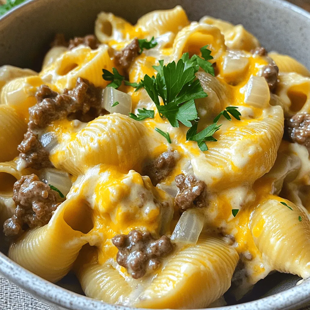 In the realm of comfort food, few dishes evoke the warm, nostalgic feelings quite like creamy beef and shells. This delightful recipe combines the heartiness of ground beef with the satisfying chew of shell pasta, all enveloped in a rich, creamy sauce that brings everything together. It’s a dish that not only pleases the palate but also warms the soul, making it an ideal family meal for any day of the week.