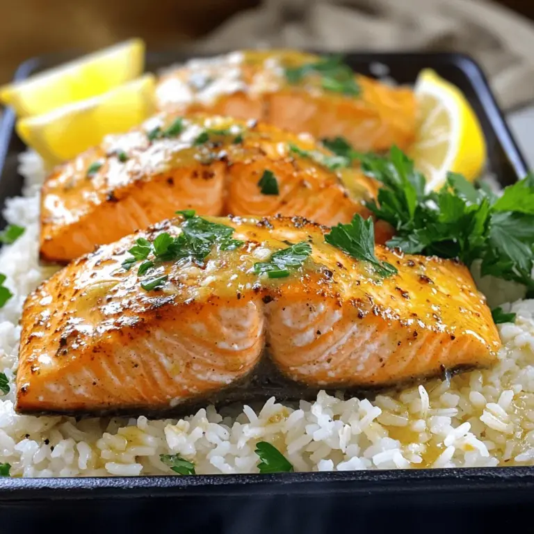 If you’re looking for a quick, flavorful, and nutritious meal that impresses, look no further than the Ultimate Garlic Butter Baked Salmon. This delightful dish combines the rich, buttery taste of salmon with the aromatic allure of garlic, creating a culinary experience that can elevate any dining occasion. Whether you’re hosting a fancy dinner party, enjoying a romantic meal for two, or simply indulging in a comforting weeknight dinner, this recipe is versatile enough to suit a variety of settings.