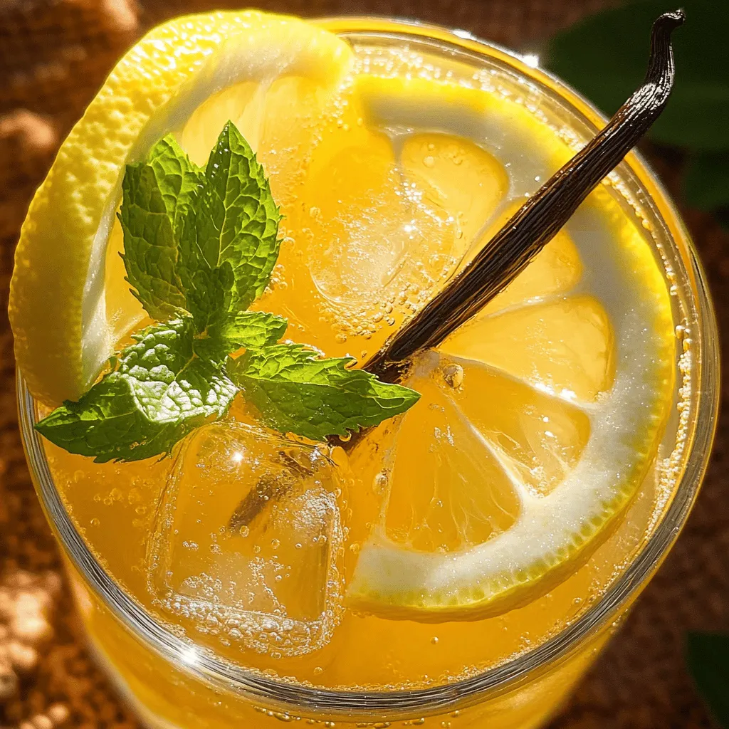 As the temperatures rise and the sun shines brightly, few drinks are as refreshing and revitalizing as iced tea. This beloved beverage offers a perfect antidote to the heat, delivering a cooling sensation while quenching your thirst. Among the myriad of iced tea variations, the Lemon Vanilla Iced Tea stands out with its delightful blend of flavors. This unique combination of zesty lemon and smooth vanilla creates a drink that is not only delicious but also incredibly refreshing.