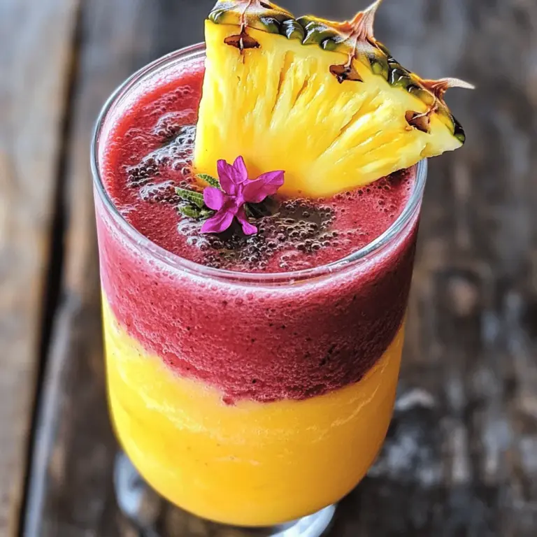 As the sun shines brighter and the temperatures rise, there's nothing quite as refreshing as a cool, vibrant smoothie to quench your thirst and nourish your body. Among the myriad of smoothie options available, the Hibiscus Bliss Pineapple Smoothie stands out as a truly tropical delight. This smoothie not only tantalizes your taste buds with its unique flavor combination but also brings a wealth of health benefits that make it an ideal choice for warm weather or as a nutritious snack.