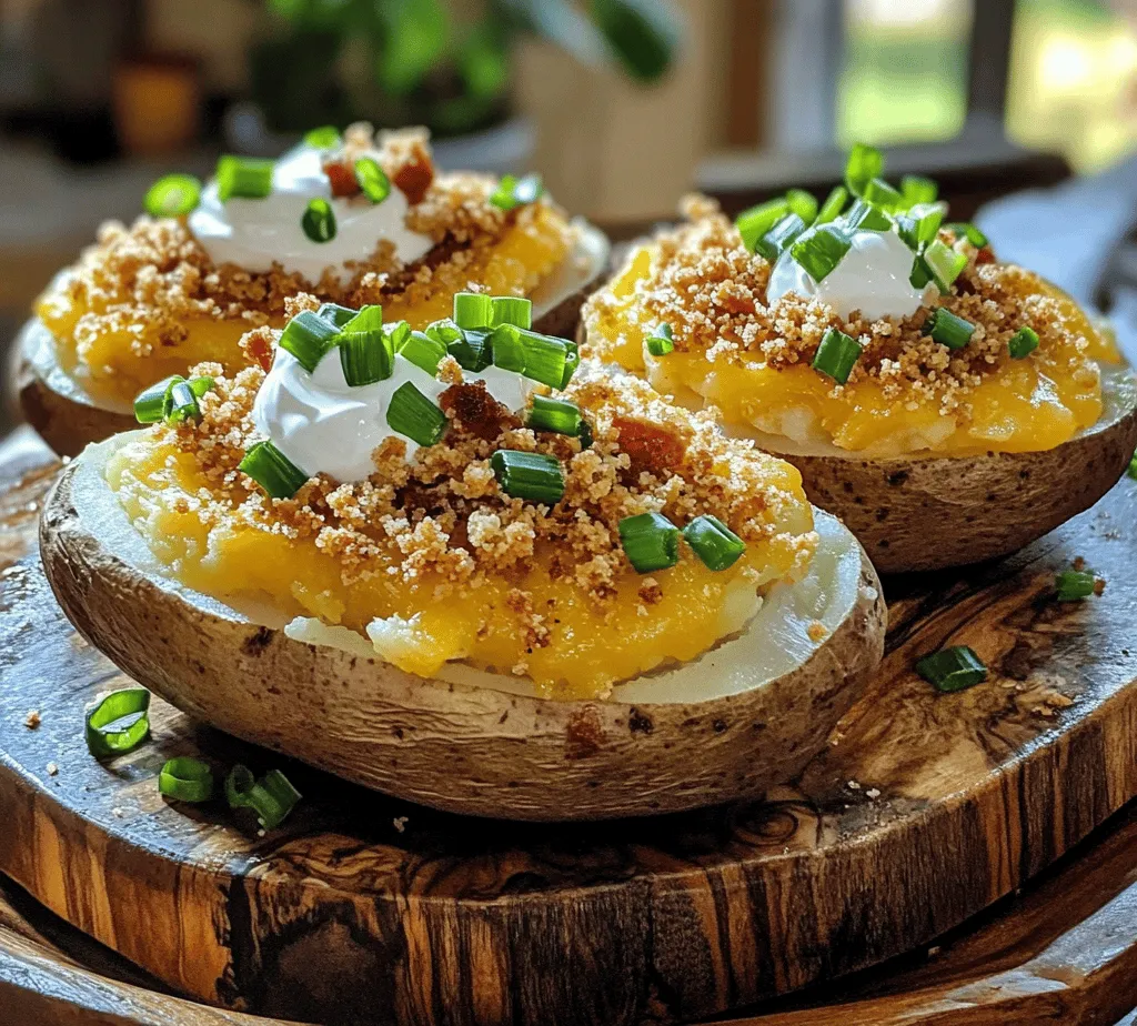 Twice-baked potatoes are not just any ordinary side dish; they are a comforting and versatile culinary creation that has captured the hearts (and appetites) of many. The concept is simple yet delightful: a potato is baked, scooped out, mixed with savory ingredients, and then baked again, resulting in a dish that is creamy, flavorful, and downright satisfying.