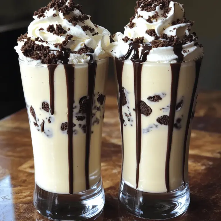 If you're a fan of creamy, delightful shakes, then the Chick-Fil-A Inspired Cookies and Cream Bliss Shake is about to become your new favorite treat. Known for its indulgent texture and rich chocolate flavor, this shake captures the essence of the beloved fast-food chain's signature dessert, offering a homemade twist that elevates your dessert game. Perfect for hot summer days or as a sweet finish to any meal, this shake promises to satisfy your cravings while allowing you to experience the joy of creating something delicious in your own kitchen.