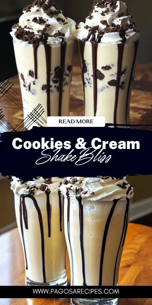 Satisfy your sweet cravings with the Chick-Fil-A Inspired Cookies and Cream Bliss Shake! This creamy, chocolatey shake is simple to make and perfect for summer gatherings or cozy movie nights. Made with vanilla ice cream, chocolate sandwich cookies, and topped with whipped cream, this shake tastes just like the fast-food favorite but with a homemade twist. Click through to explore the full recipe and create this delicious indulgence in your own kitchen!