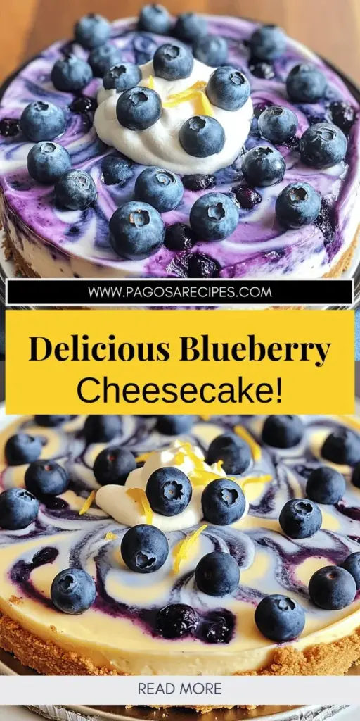 Discover the best blueberry cheesecake recipe that combines a rich, creamy texture with the tart sweetness of fresh blueberries. Perfect for any occasion, this delightful dessert is made from scratch using high-quality ingredients to ensure superior flavor and texture. Impress your family and friends with a stunning blueberry cheesecake that looks as good as it tastes. Click through now to explore this easy-to-follow recipe and make your own decadent treat!