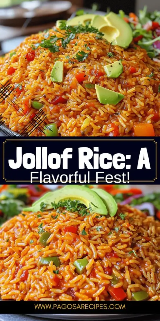 Embark on a flavorful journey with our Jollof Rice Fiesta recipe, a vibrant staple of West African cuisine that celebrates culture and community! This one-pot dish combines aromatic spices, fresh ingredients, and a rich tomato base to create a delightful dining experience perfect for gatherings. Ready to elevate your cooking game? Click through to discover the step-by-step guide and unlock tips for the perfect Jollof Rice.