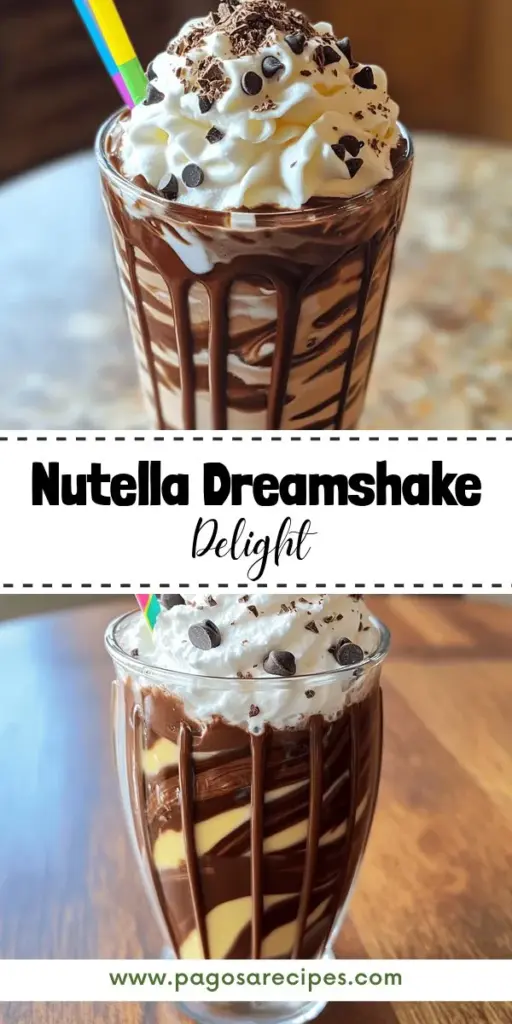 Indulge your chocolate cravings with the ultimate Nutella Dreamshake! This decadent milkshake, bursting with rich chocolate and nutty hazelnut flavors, is easy to create at home using just a few simple ingredients. Perfect for parties, summer days, or a cozy movie night, this recipe offers a luxurious treat that's customizable to your taste. Click through to discover step-by-step instructions and tips on elevating your Nutella Dreamshake experience!