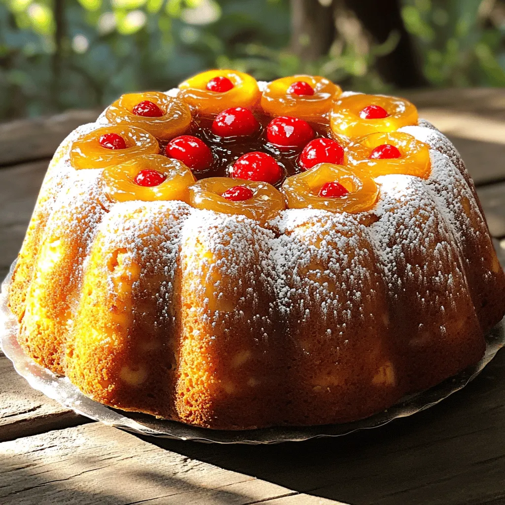 Pineapple upside-down cake has long held a special place in the hearts of dessert enthusiasts, celebrated for its sweet, caramelized pineapple topping and tender cake base. This nostalgic treat, which dates back to the early 20th century, has evolved through the years, spawning various adaptations that cater to modern tastes. Among these delightful variations, the Bundt cake twist stands out, offering a unique shape and presentation that transforms a classic dessert into an eye-catching centerpiece for any occasion.