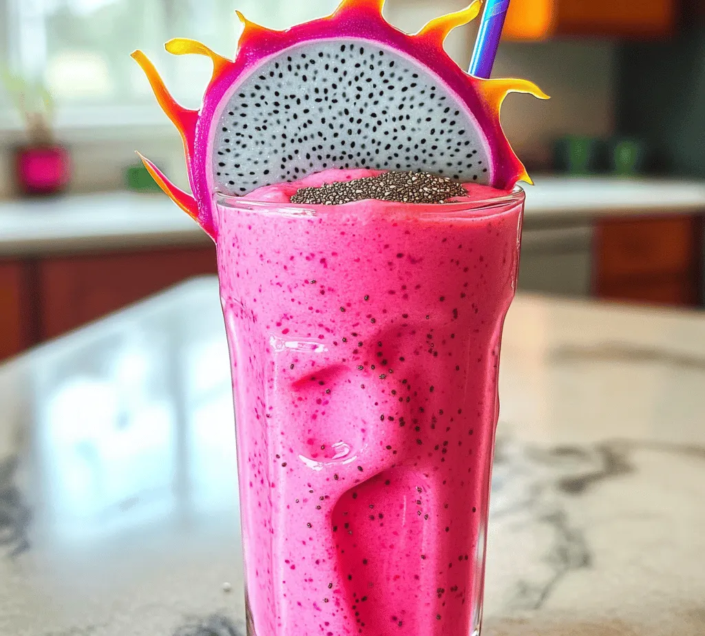 In the world of smoothies, few combinations are as vibrant and refreshing as the Tropical Dragon Fruit Smoothie. With its bright pink hue and luscious flavor profile, this smoothie is not just a feast for the eyes; it also offers a delightful taste experience that transports you to sun-drenched beaches with every sip. As summer approaches, the allure of tropical flavors becomes irresistible, and the dragon fruit—also known as pitaya—emerges as the star ingredient in this refreshing beverage.