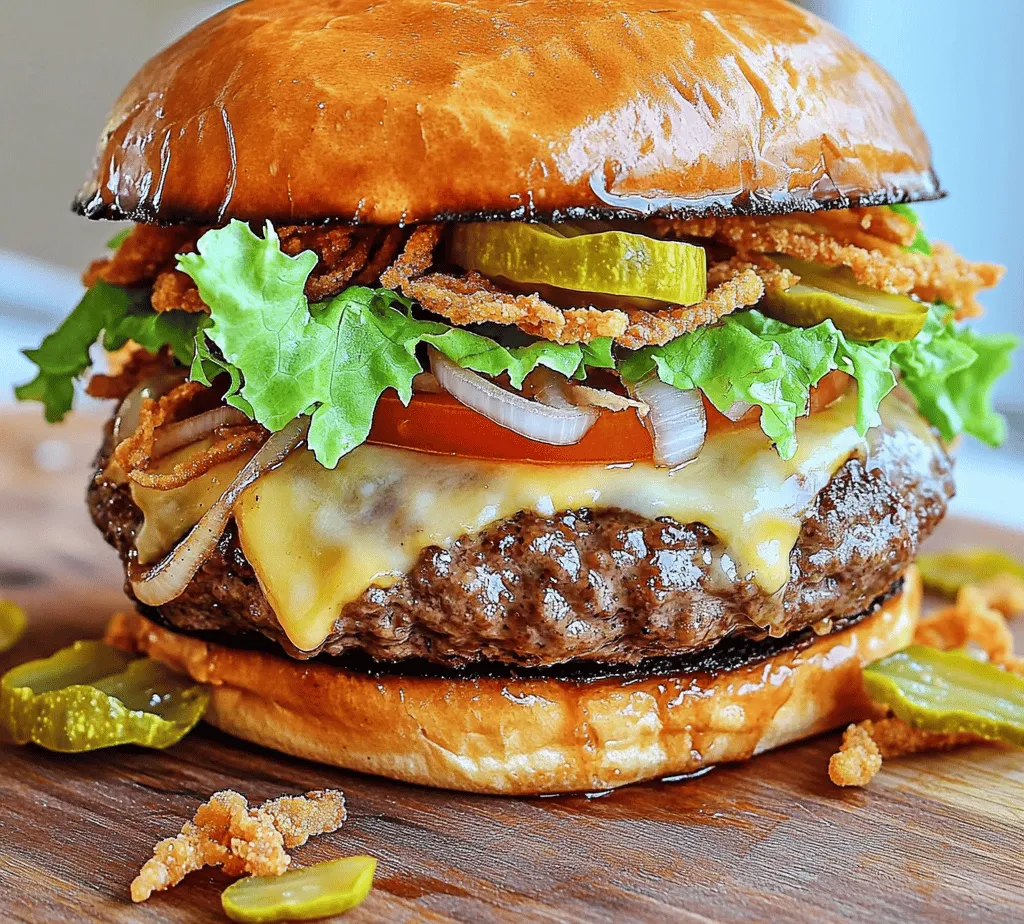 Burgers have long been a beloved staple in the culinary world, celebrated for their versatility, flavor, and ability to adapt to various cuisines. From classic cheeseburgers to gourmet variations topped with exotic ingredients, the humble burger has undergone numerous transformations while retaining its status as a favorite comfort food. Among the myriad of burger recipes, one that stands out for its unique flavor and indulgent nature is the 