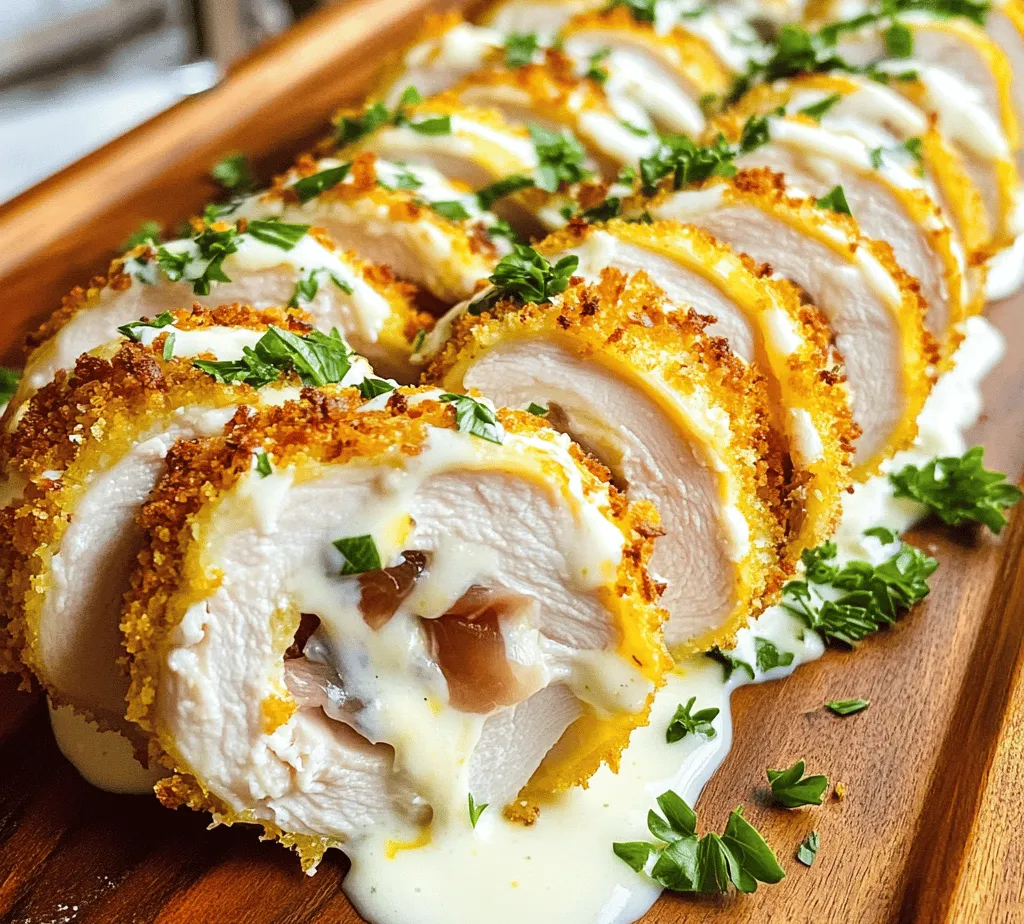 Chicken Cordon Bleu is a classic dish that has graced dinner tables and restaurant menus for decades, delighting diners with its savory flavor and impressive presentation. This culinary masterpiece features succulent chicken breasts, wrapped around layers of ham and melted cheese, creating an irresistible combination that defines comfort food. However, this recipe takes the beloved traditional version and adds a creamy twist, elevating it to new heights of indulgence.