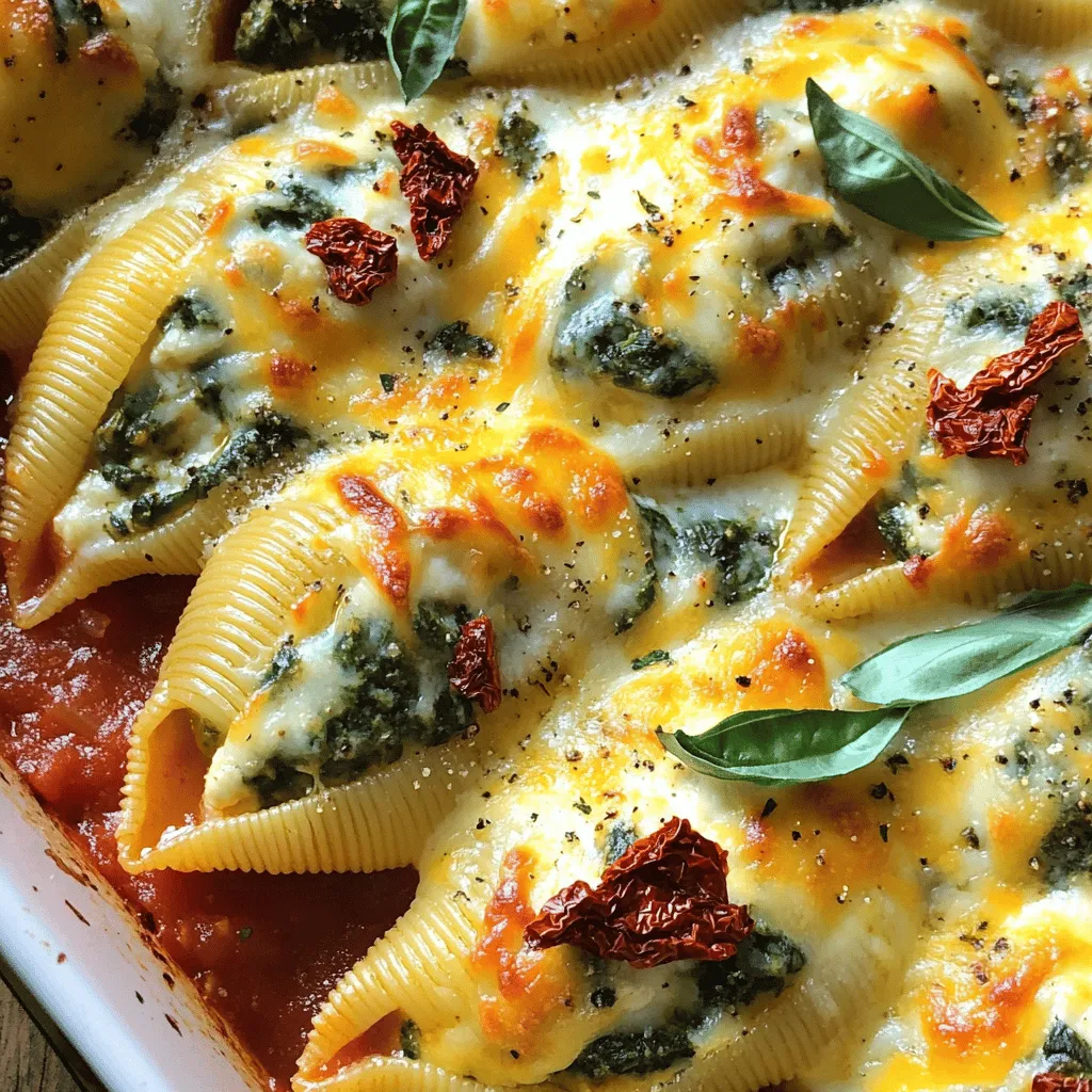 For a joyful Christmas meal, I love easy stuffed pasta recipes. They bring warmth and comfort to the table. One of my favorites is the festive Christmas stuffed pasta. It uses jumbo shells filled with creamy cheese and spinach, topped with marinara sauce.