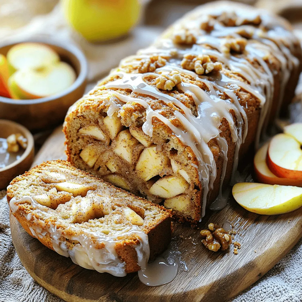 When making glazed apple cinnamon bread, you need some key ingredients. This bread is easy to make and tastes great. Here’s what you need for the recipe.