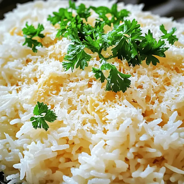 If you’re searching for a dish that perfectly combines comfort, simplicity, and flavor, look no further than Parmesan Garlic Butter Rice. This delightful recipe elevates a humble grain into a rich, buttery masterpiece that marries the creamy notes of Parmesan cheese with the aromatic essence of garlic. Whether served as a side dish alongside grilled meats or as a satisfying main course, this rice dish promises to please your palate and warm your heart.