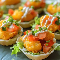 Bang Bang Shrimp Cups are a fun and tasty shrimp appetizer. They bring crispy shrimp bites to life in a small cup. You can savor them as a snack or serve them at parties. The key to their charm lies in the crunchy shrimp and creamy sauce.
