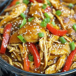 The main ingredients for Slow Cooker Sweet Chili Chicken are simple. You need 1.5 pounds of chicken thighs. I recommend bone-in and skinless for the best flavor. Next, grab 1 cup of sweet chili sauce. This sauce gives the dish its signature taste.