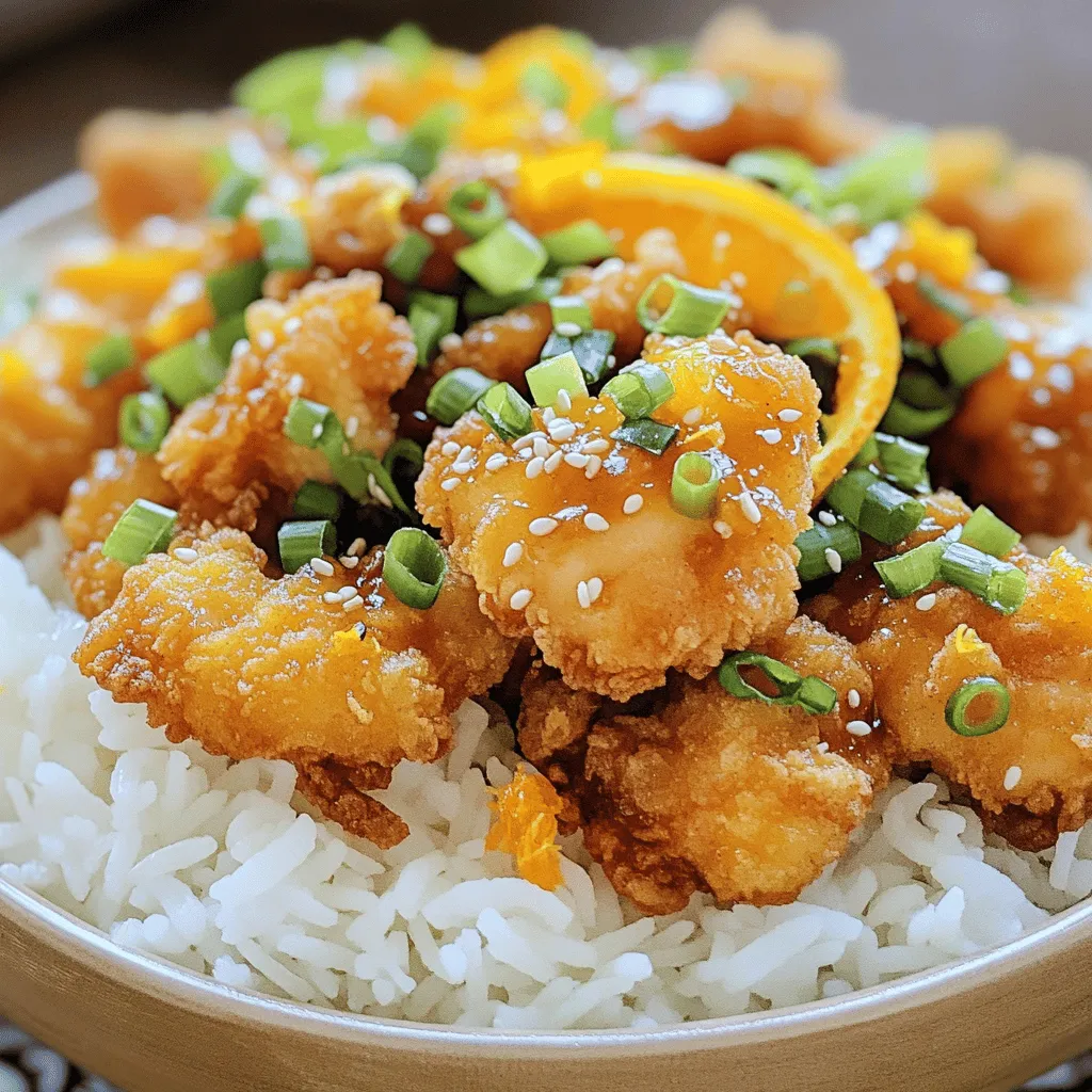 To make Panda Express Orange Chicken at home, you need the right ingredients. These ingredients create the dish's unique taste and texture.