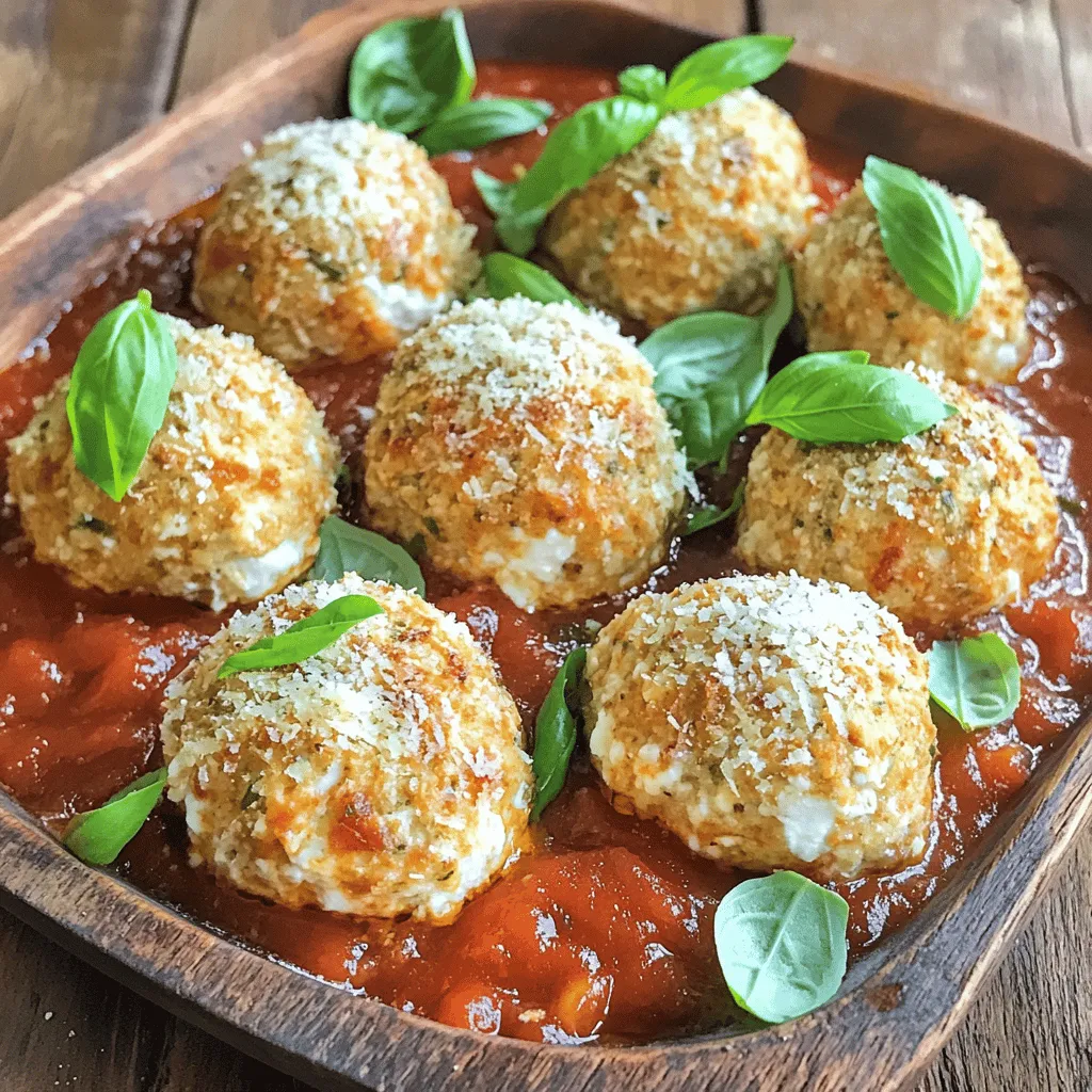 Baked chicken ricotta meatballs are a tasty and healthy dish. They are made with ground chicken and creamy ricotta cheese. This dish is a twist on classic Italian meatballs with ricotta and adds a savory touch.