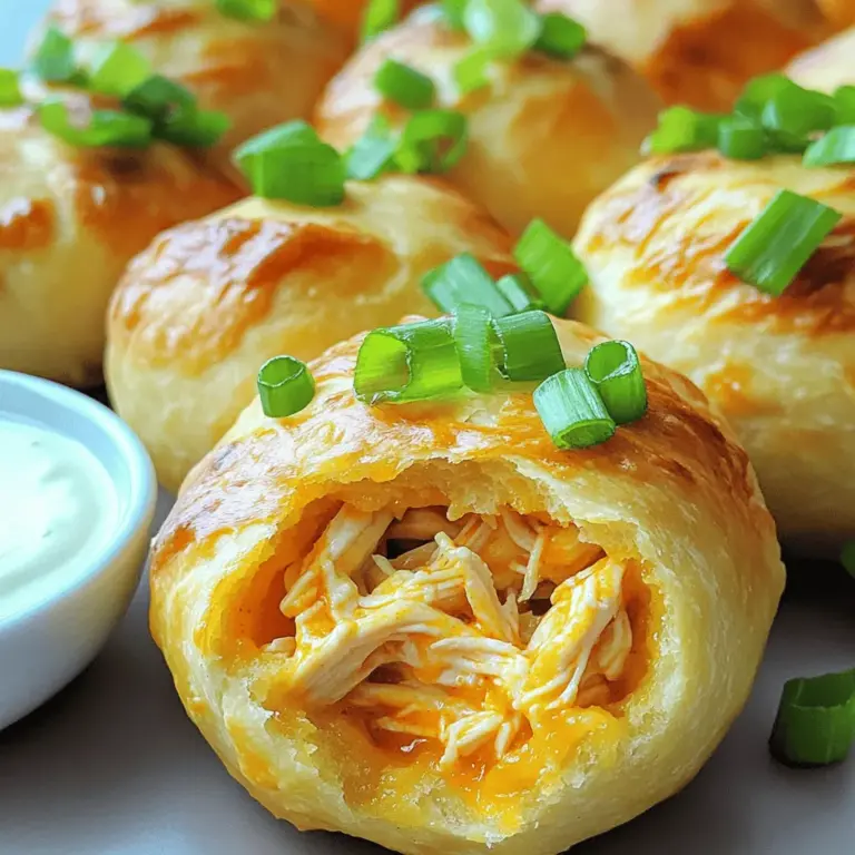 Buffalo Chicken Bombs are an irresistible fusion of flavors that have become a beloved choice for snack enthusiasts and comfort food lovers alike. These delectable bites combine the tangy heat of buffalo sauce with creamy ingredients and a satisfying crunch, making them a hit at any gathering. Whether you’re hosting a game day party, enjoying a family dinner, or simply craving a hearty snack, Buffalo Chicken Bombs promise to deliver on taste and satisfaction.