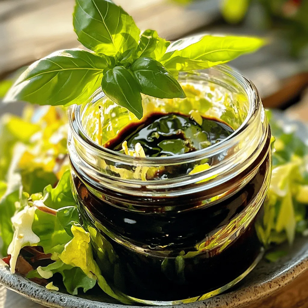 Creamy Balsamic Vinaigrette: A Flavorful Addition to Your Culinary Repertoire