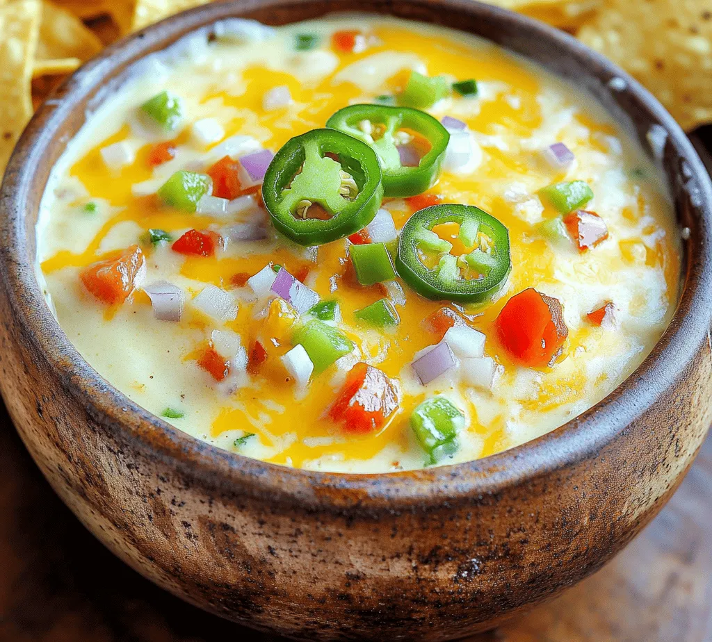 In the realm of comfort food, few dishes can rival the creamy, cheesy goodness of a well-made queso dip. This Creamy Crockpot Queso Delight is not only incredibly easy to prepare, but it also delivers on flavor and texture, making it the perfect addition to any gathering or a cozy night at home. With its rich blend of cheeses and a hint of spice, this recipe is sure to become a household favorite. Whether you’re hosting a game day party, a movie night, or simply indulging in a relaxing evening in, this queso dip is the ultimate crowd-pleaser that everyone will adore.