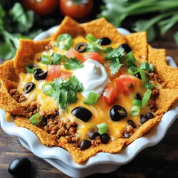 If you’re looking for a dish that perfectly balances fun and flavor, look no further than the Crunchy Dorito Taco Pie. This innovative recipe combines the beloved crunch of Doritos with a hearty, savory filling, making it an ideal choice for family dinners, game nights, or potlucks. Imagine a comforting pie that offers a satisfying crunch and a burst of flavor in every bite — that’s exactly what this dish delivers.