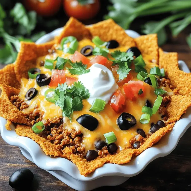 If you’re looking for a dish that perfectly balances fun and flavor, look no further than the Crunchy Dorito Taco Pie. This innovative recipe combines the beloved crunch of Doritos with a hearty, savory filling, making it an ideal choice for family dinners, game nights, or potlucks. Imagine a comforting pie that offers a satisfying crunch and a burst of flavor in every bite — that’s exactly what this dish delivers.