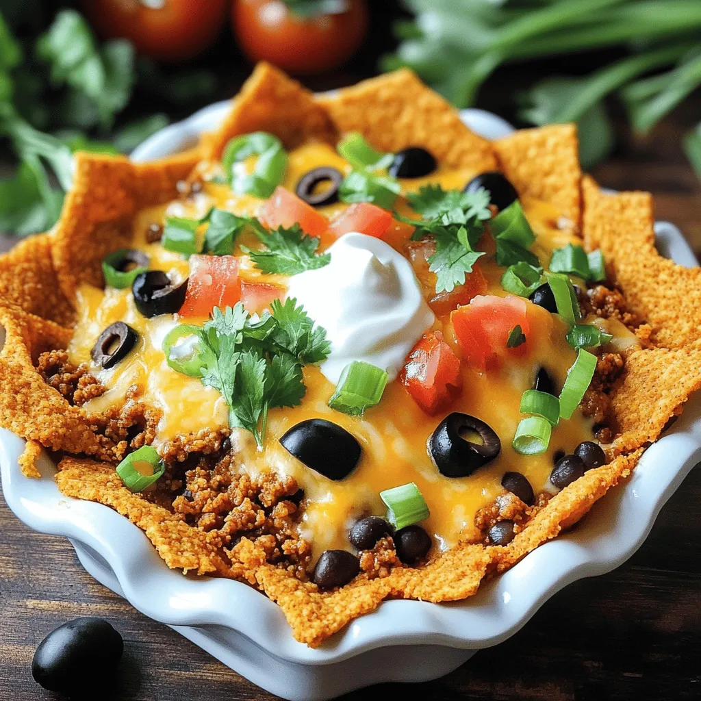 If you’re looking for a dish that perfectly balances fun and flavor, look no further than the Crunchy Dorito Taco Pie. This innovative recipe combines the beloved crunch of Doritos with a hearty, savory filling, making it an ideal choice for family dinners, game nights, or potlucks. Imagine a comforting pie that offers a satisfying crunch and a burst of flavor in every bite — that’s exactly what this dish delivers.