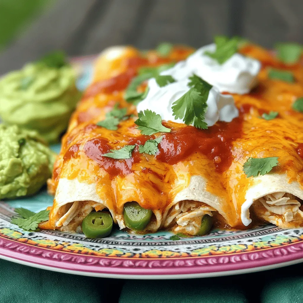 The best chicken enchiladas stand out due to their rich flavors and comforting textures. When I create my enchiladas, I focus on key ingredients. Each one plays a role in making the dish special.