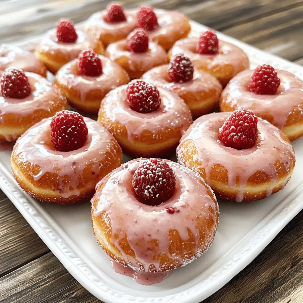 Baked raspberry donuts are a fun treat that everyone loves. They are light, fluffy, and packed with fresh raspberries. This easy donut recipe uses simple ingredients to create a delicious dessert.