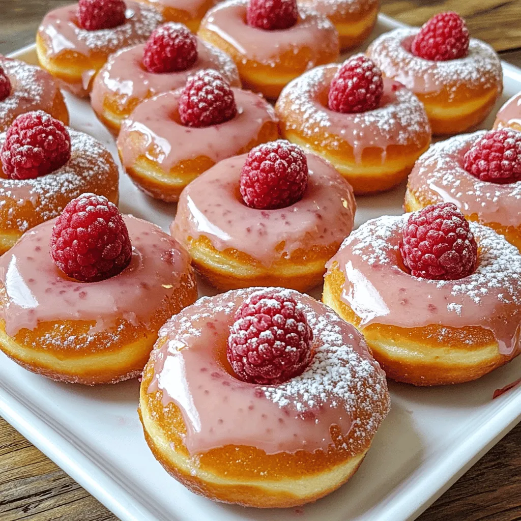 Baked raspberry donuts are a fun treat that everyone loves. They are light, fluffy, and packed with fresh raspberries. This easy donut recipe uses simple ingredients to create a delicious dessert.
