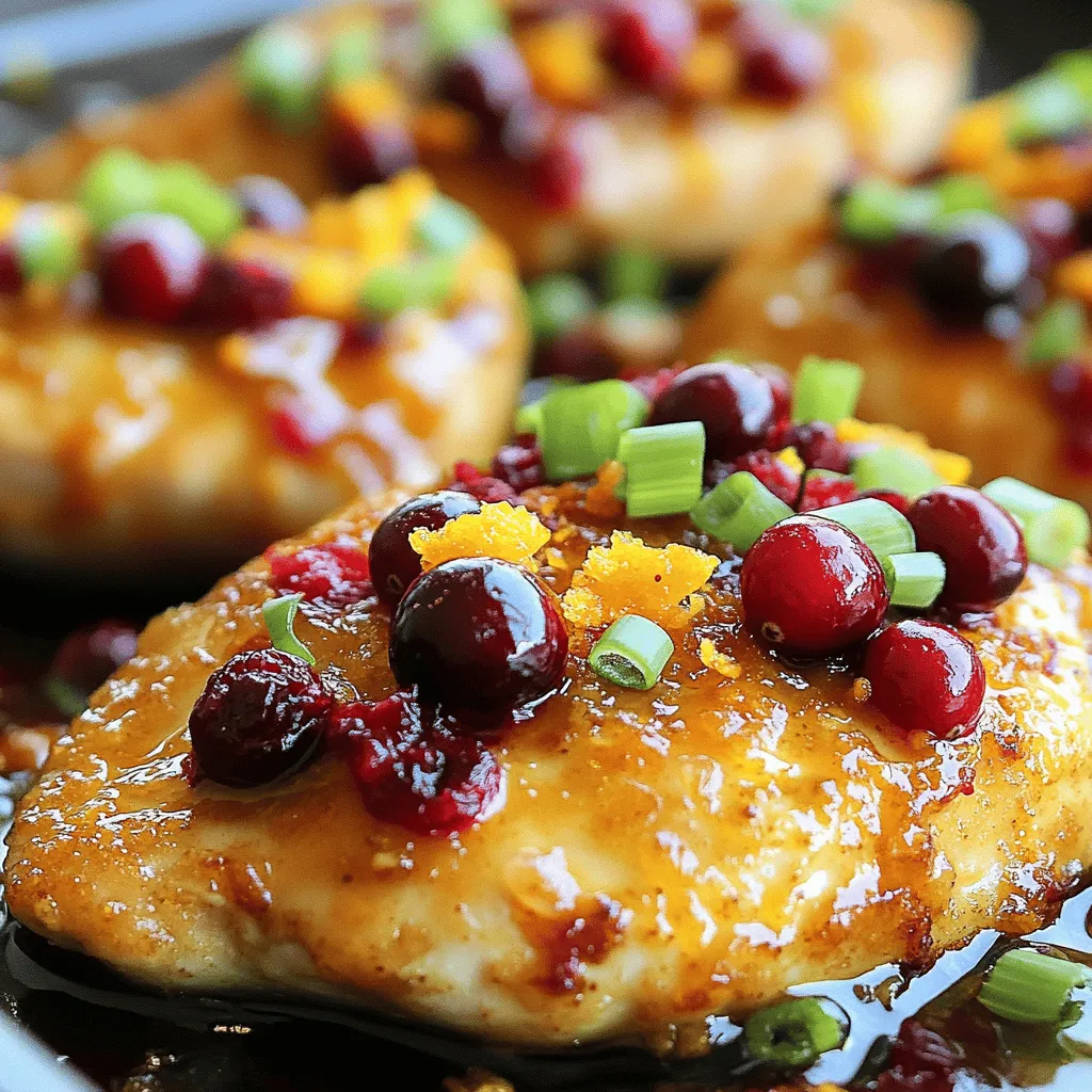 Cranberry Orange Chicken is a delightful culinary creation that brings together the tartness of fresh cranberries and the bright, zesty flavor of oranges. This dish is not only visually appealing with its vibrant colors but also rich in flavor, making it a perfect centerpiece for any meal. Whether you’re preparing a cozy weeknight dinner or hosting a festive gathering, Cranberry Orange Chicken fits seamlessly into any occasion. This recipe showcases the versatility of its ingredients, appealing to a wide range of palates while also boasting numerous health benefits.
