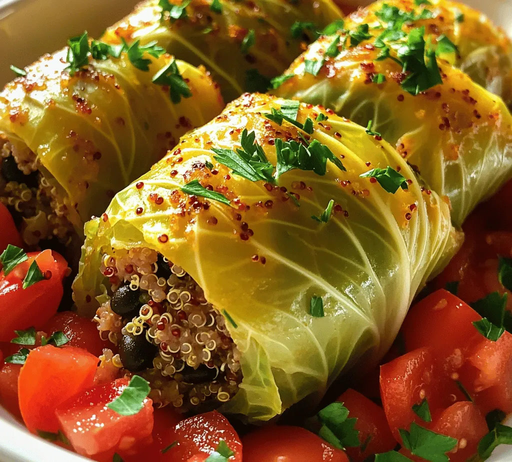 The foundation of any great dish lies in its ingredients. Let's take a closer look at the key components that make these savory stuffed cabbage rolls a nutritious and flavorful choice.