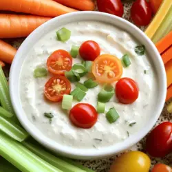 To create a cottage cheese ranch dip, you need simple ingredients. This cottage cheese ranch dip recipe is easy and fun to make. First, gather your ingredients. You will need: