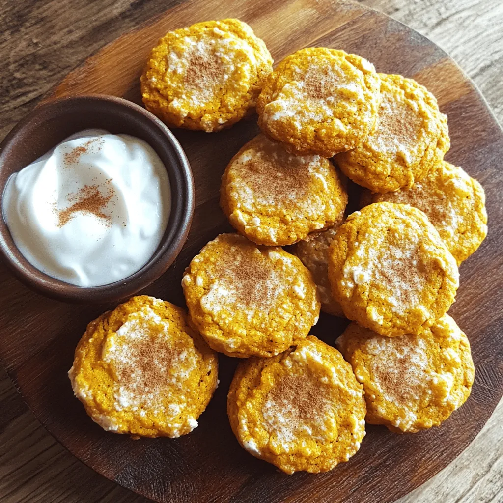 To make yummy pumpkin breakfast cookies, you need some key ingredients. Start with 1 cup of pure pumpkin puree. This gives the cookies a moist texture and rich flavor. Next, use 1/2 cup of almond butter or peanut butter. This adds healthy fats and helps bind the cookies.