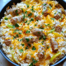 The ingredients for cheesy sausage and rice are simple yet flavorful. You need only a few key items. First, Italian sausage is essential. You can choose sweet or spicy, based on your taste. Remove the casings before cooking.