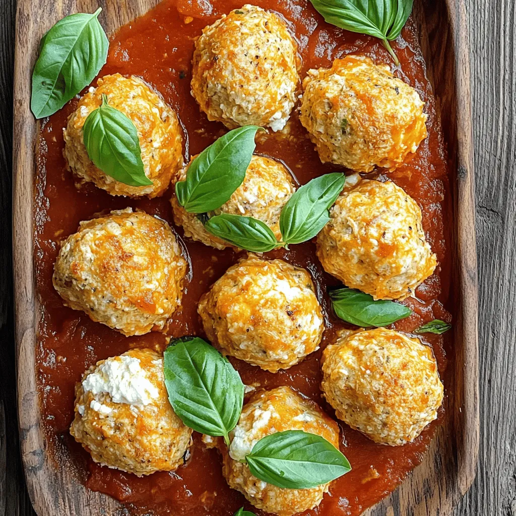 Baked chicken ricotta meatballs are a tasty twist on traditional meatballs. They combine ground chicken and ricotta cheese for a light, fluffy texture. The ricotta adds creaminess and helps keep the meatballs moist. This dish uses simple ingredients and is easy to make.