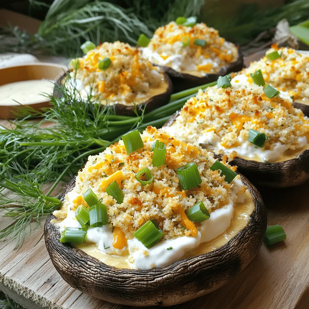 Stuffed mushrooms are a beloved appetizer that effortlessly blend flavor and elegance, making them an ideal choice for any occasion. Whether you’re hosting a lively gathering or enjoying a cozy night in, these delectable bites are sure to impress. Our ranch-infused stuffed mushrooms take the classic concept of a stuffed mushroom to new heights with a creamy, flavorful filling that packs a punch. The combination of rich cream cheese, tangy ranch dressing, and savory spices creates a delightful contrast to the earthy taste of the mushrooms, making each bite a celebration of taste.