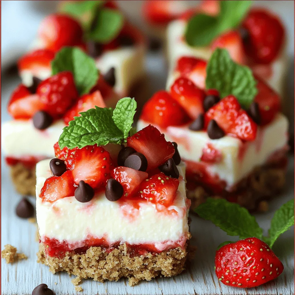 Strawberry cheesecake crunch bites are fun, bite-sized strawberry cheesecake treats. They combine creamy cheesecake with a crunchy graham cracker base. You can easily pop them in your mouth. This makes them perfect for parties or snacks.
