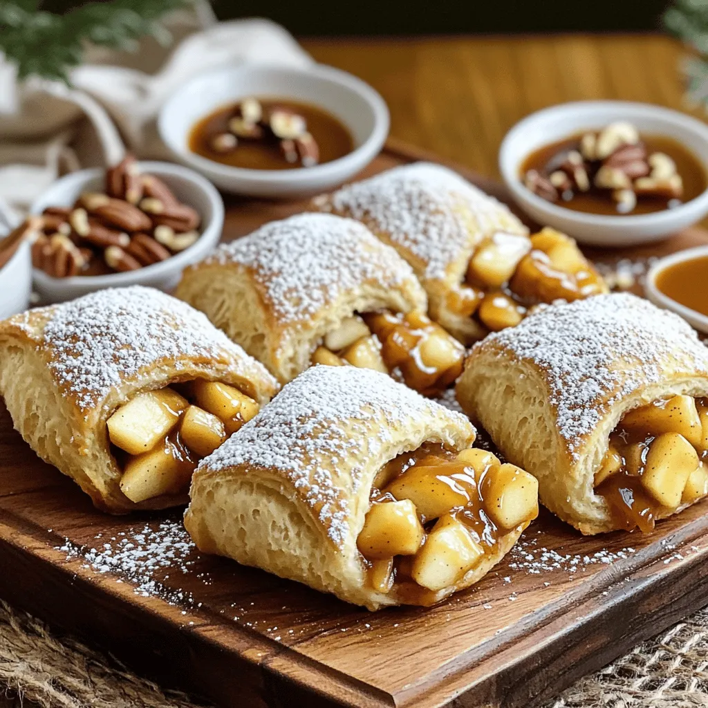 Caramel apple pie bombs are bite-sized desserts that pack a big flavor. They are fun to eat and easy to make. Each bomb holds sweet apple filling and rich caramel. They remind us of classic apple pie but in a new form.