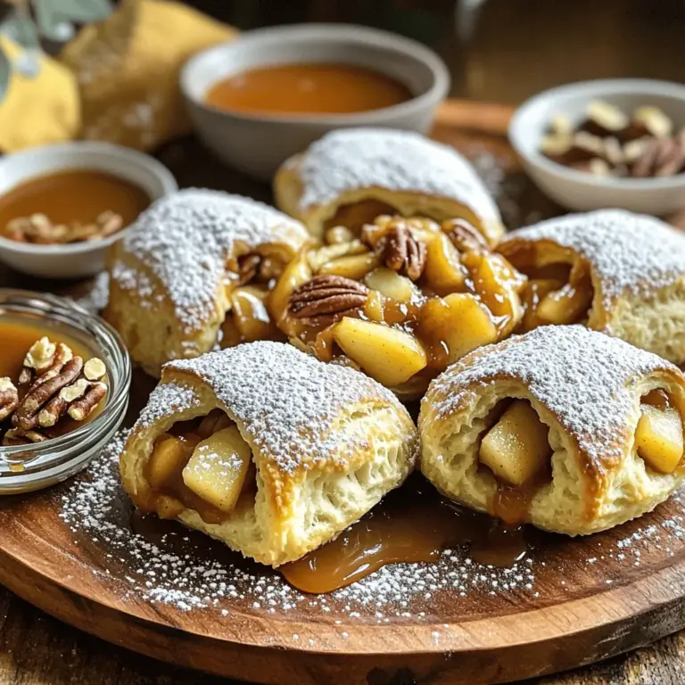 Caramel apple pie bombs are bite-sized desserts that pack a big flavor. They are fun to eat and easy to make. Each bomb holds sweet apple filling and rich caramel. They remind us of classic apple pie but in a new form.