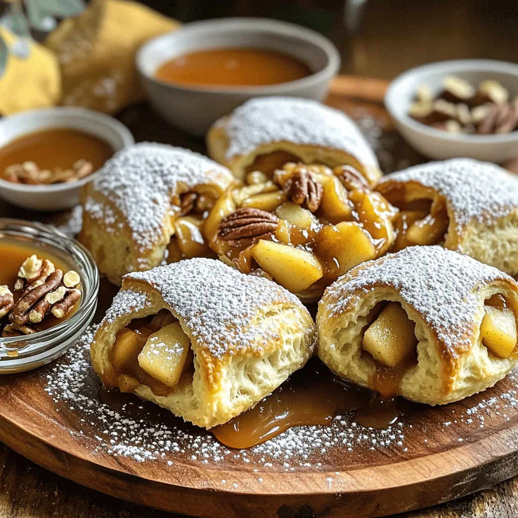 Caramel apple pie bombs are bite-sized desserts that pack a big flavor. They are fun to eat and easy to make. Each bomb holds sweet apple filling and rich caramel. They remind us of classic apple pie but in a new form.