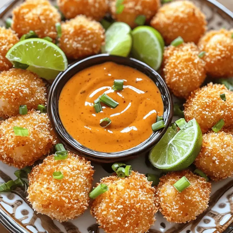 Bang Bang Shrimp Bites have rapidly become a favorite appetizer, bringing a delightful combination of crispy texture and bold flavors to any gathering. These bite-sized morsels of shrimp, coated in a crunchy exterior and tossed in a creamy, spicy sauce, make for an irresistible snack or party dish. Whether served at a casual get-together or a more formal affair, their appeal lies in their versatility and the exciting burst of taste they deliver.