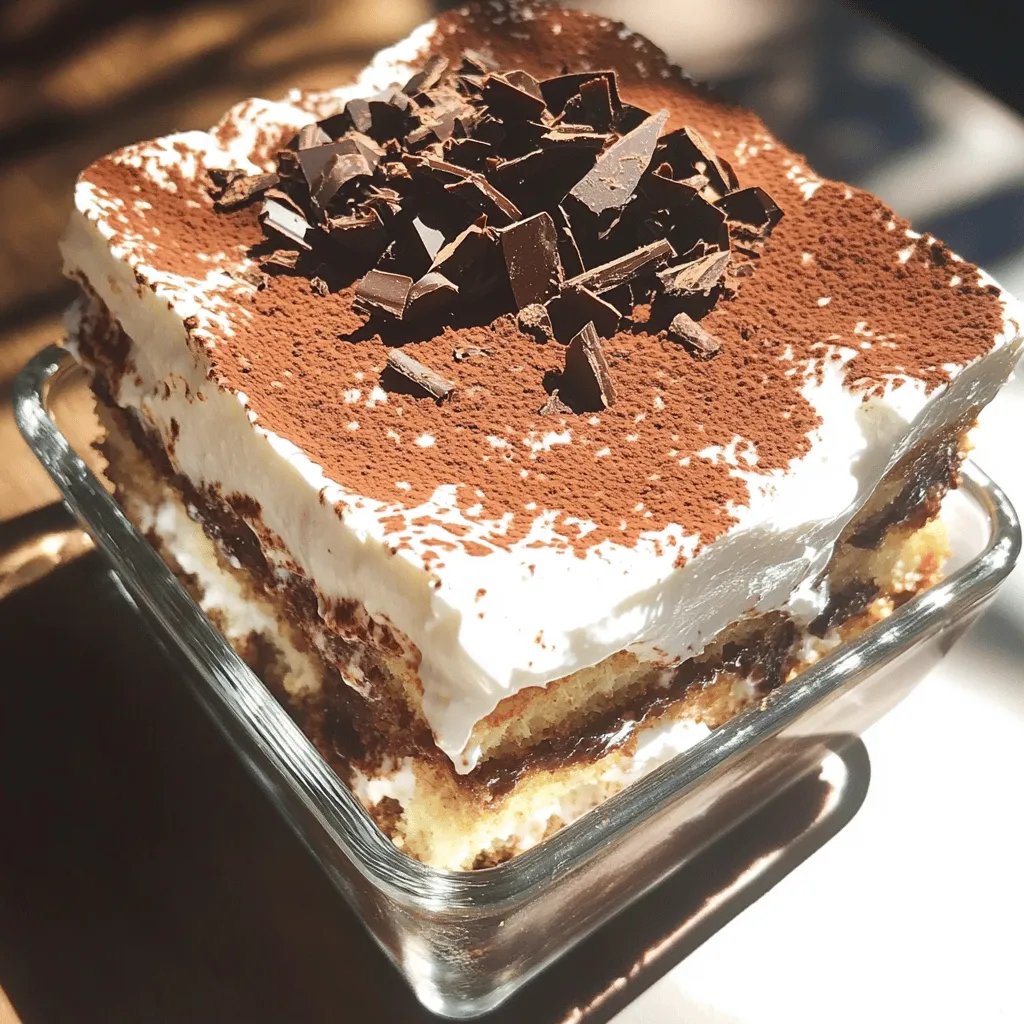 Tiramisu is a classic Italian dessert. It is rich, creamy, and full of flavor. To make it, you need just a few main ingredients.