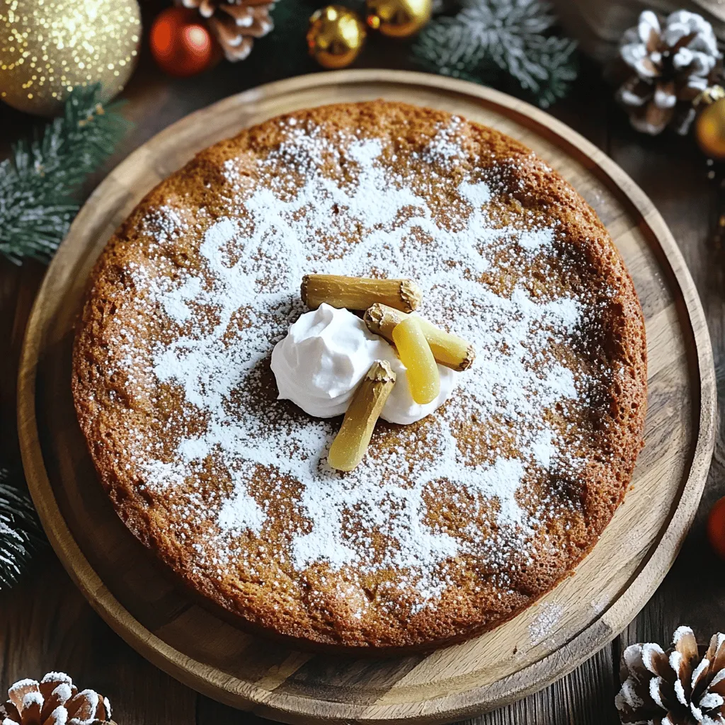To make a great gingerbread cake, you need key ingredients. Each one adds flavor and texture.