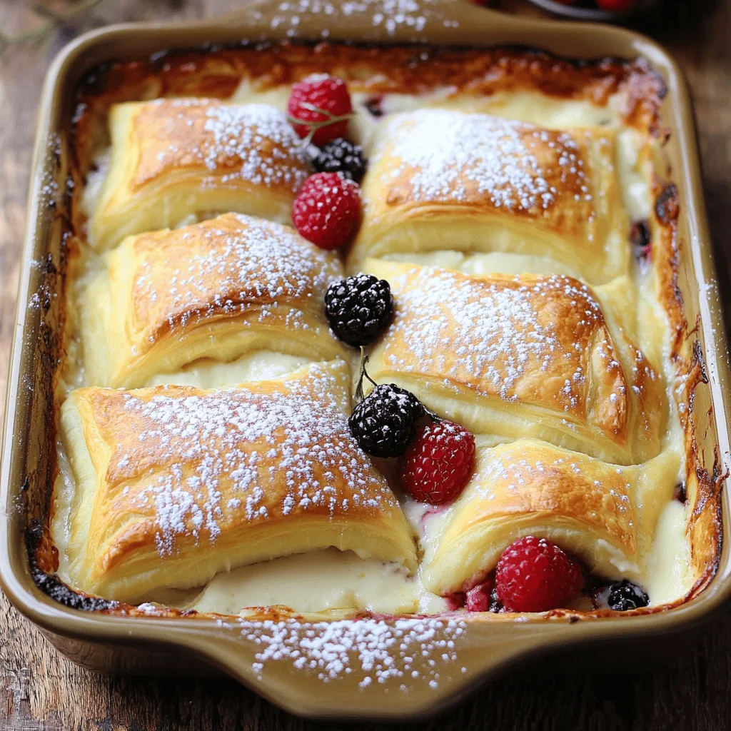 Cheesecake crescent rolls casserole is a sweet treat that combines two favorites: cheesecake and crescent rolls. This dish offers a creamy filling nestled between flaky rolls. It’s easy to make and great for any occasion.